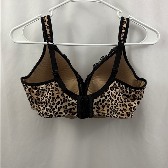 Lane Bryant Cacique 40DDD Leopard Plunge bra - Picture 4 of 6